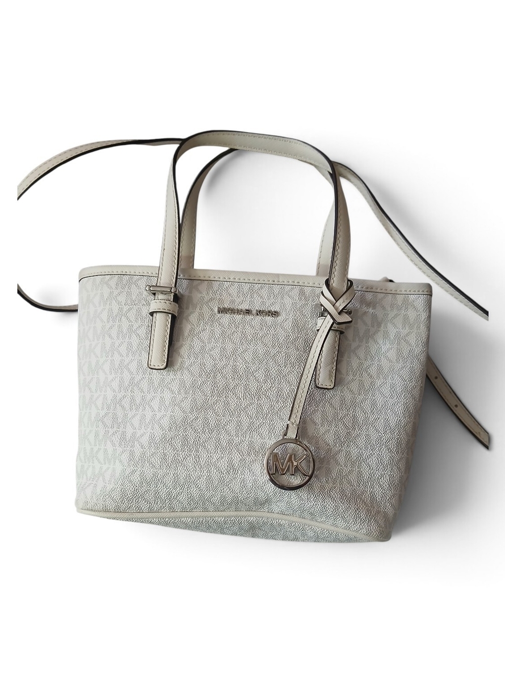 Michael Kors Jet Set Travel Small Logo Tote Bag NWOT